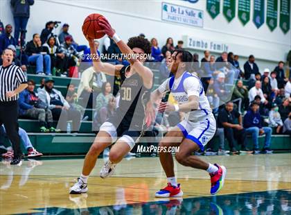 Thumbnail 1 in Salesian College Preparatory vs. Capital Christian (MLK Classic @ De La Salle) photogallery.