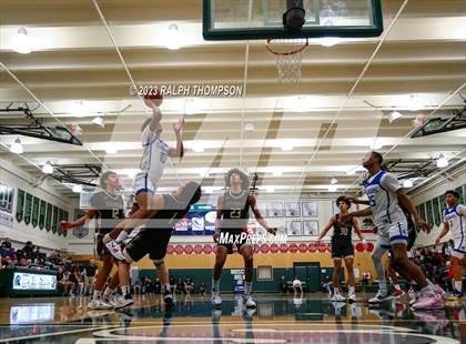 Thumbnail 1 in Salesian College Preparatory vs. Capital Christian (MLK Classic @ De La Salle) photogallery.