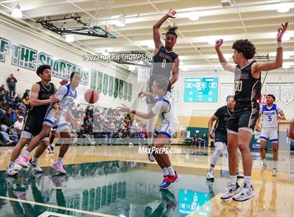 Thumbnail 3 in Salesian College Preparatory vs. Capital Christian (MLK Classic @ De La Salle) photogallery.