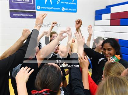 Thumbnail 1 in Chandler Prep vs. Scottsdale Christian Academy (AIA 2A Round 1 Playoff) photogallery.