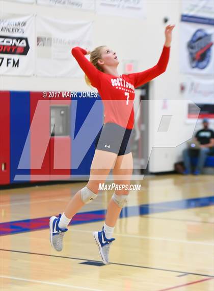 Thumbnail 3 in Chandler Prep vs. Scottsdale Christian Academy (AIA 2A Round 1 Playoff) photogallery.