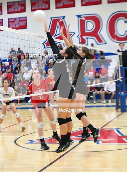 Thumbnail 1 in Chandler Prep vs. Scottsdale Christian Academy (AIA 2A Round 1 Playoff) photogallery.