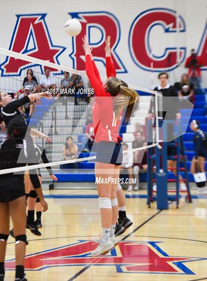 Thumbnail 2 in Chandler Prep vs. Scottsdale Christian Academy (AIA 2A Round 1 Playoff) photogallery.