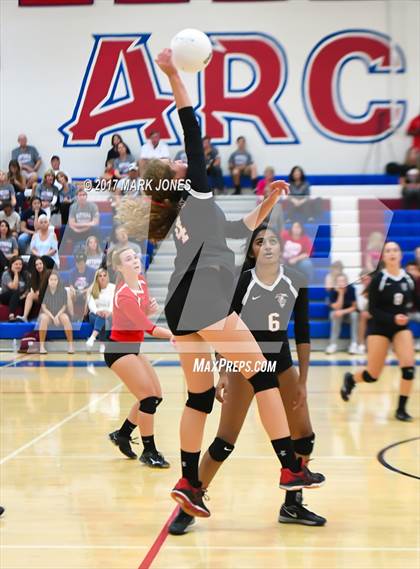 Thumbnail 3 in Chandler Prep vs. Scottsdale Christian Academy (AIA 2A Round 1 Playoff) photogallery.