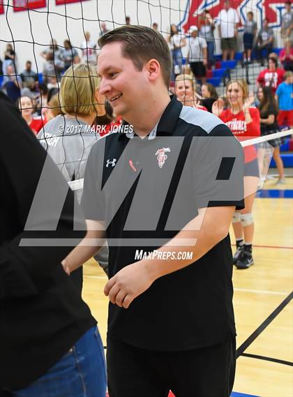 Thumbnail 3 in Chandler Prep vs. Scottsdale Christian Academy (AIA 2A Round 1 Playoff) photogallery.