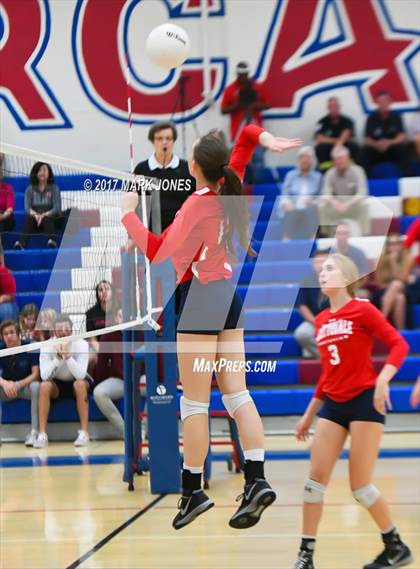 Thumbnail 1 in Chandler Prep vs. Scottsdale Christian Academy (AIA 2A Round 1 Playoff) photogallery.