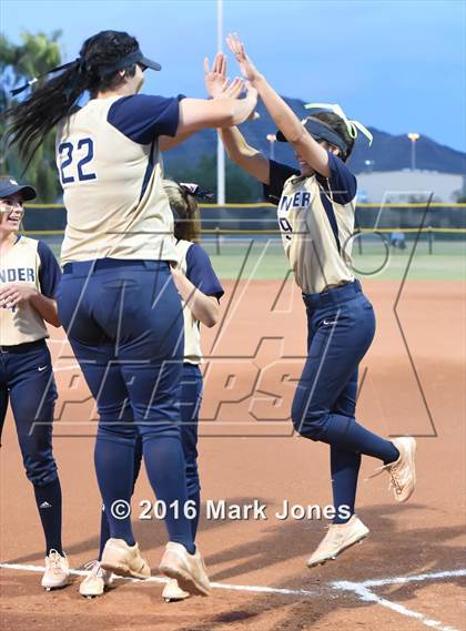 Thumbnail 3 in Desert Vista vs. Pinnacle (AIA D1 Semifinal) photogallery.