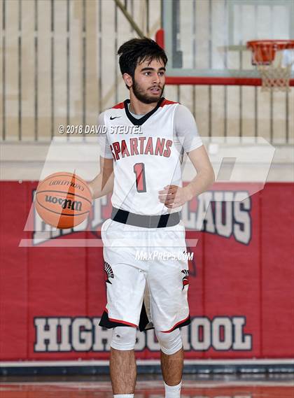 Thumbnail 3 in Redding Christian vs. East Nicolaus (Love of the Game) photogallery.