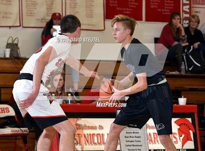 Thumbnail 2 in Redding Christian vs. East Nicolaus (Love of the Game) photogallery.