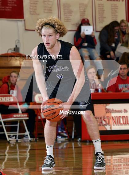 Thumbnail 2 in Redding Christian vs. East Nicolaus (Love of the Game) photogallery.