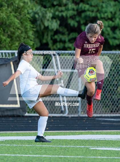 Thumbnail 3 in Indianapolis Cardinal Ritter vs. Brebeuf Jesuit Preparatory (IHSAA 2A Sectional Semi-final) photogallery.