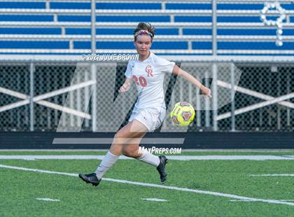 Thumbnail 3 in Indianapolis Cardinal Ritter vs. Brebeuf Jesuit Preparatory (IHSAA 2A Sectional Semi-final) photogallery.