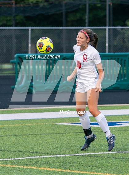 Thumbnail 2 in Indianapolis Cardinal Ritter vs. Brebeuf Jesuit Preparatory (IHSAA 2A Sectional Semi-final) photogallery.