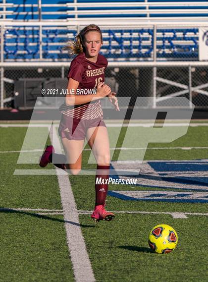Thumbnail 3 in Indianapolis Cardinal Ritter vs. Brebeuf Jesuit Preparatory (IHSAA 2A Sectional Semi-final) photogallery.