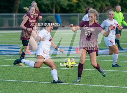 Thumbnail 3 in Indianapolis Cardinal Ritter vs. Brebeuf Jesuit Preparatory (IHSAA 2A Sectional Semi-final) photogallery.