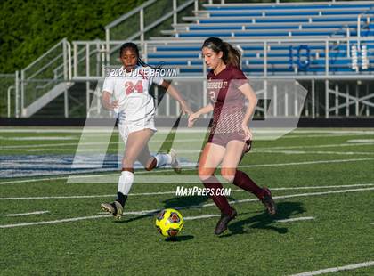 Thumbnail 2 in Indianapolis Cardinal Ritter vs. Brebeuf Jesuit Preparatory (IHSAA 2A Sectional Semi-final) photogallery.