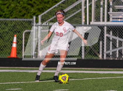 Thumbnail 3 in Indianapolis Cardinal Ritter vs. Brebeuf Jesuit Preparatory (IHSAA 2A Sectional Semi-final) photogallery.