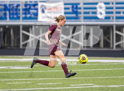 Thumbnail 3 in Indianapolis Cardinal Ritter vs. Brebeuf Jesuit Preparatory (IHSAA 2A Sectional Semi-final) photogallery.
