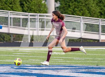 Thumbnail 2 in Indianapolis Cardinal Ritter vs. Brebeuf Jesuit Preparatory (IHSAA 2A Sectional Semi-final) photogallery.