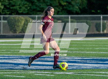 Thumbnail 2 in Indianapolis Cardinal Ritter vs. Brebeuf Jesuit Preparatory (IHSAA 2A Sectional Semi-final) photogallery.