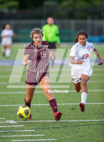 Thumbnail 2 in Indianapolis Cardinal Ritter vs. Brebeuf Jesuit Preparatory (IHSAA 2A Sectional Semi-final) photogallery.