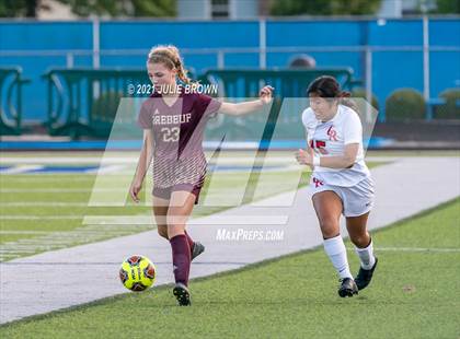 Thumbnail 2 in Indianapolis Cardinal Ritter vs. Brebeuf Jesuit Preparatory (IHSAA 2A Sectional Semi-final) photogallery.