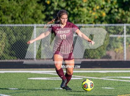 Thumbnail 3 in Indianapolis Cardinal Ritter vs. Brebeuf Jesuit Preparatory (IHSAA 2A Sectional Semi-final) photogallery.