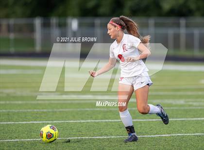 Thumbnail 3 in Indianapolis Cardinal Ritter vs. Brebeuf Jesuit Preparatory (IHSAA 2A Sectional Semi-final) photogallery.