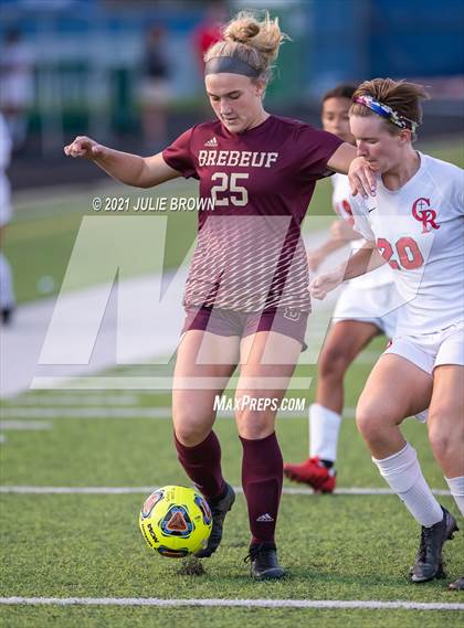 Thumbnail 2 in Indianapolis Cardinal Ritter vs. Brebeuf Jesuit Preparatory (IHSAA 2A Sectional Semi-final) photogallery.