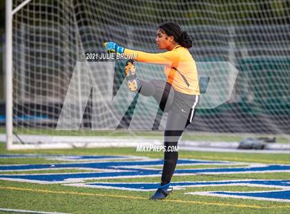Thumbnail 3 in Indianapolis Cardinal Ritter vs. Brebeuf Jesuit Preparatory (IHSAA 2A Sectional Semi-final) photogallery.