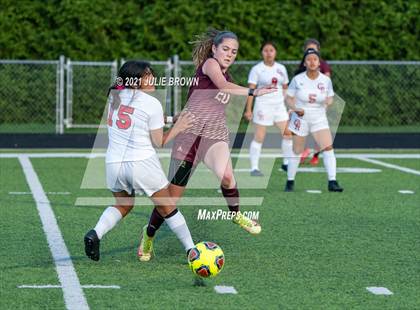 Thumbnail 2 in Indianapolis Cardinal Ritter vs. Brebeuf Jesuit Preparatory (IHSAA 2A Sectional Semi-final) photogallery.
