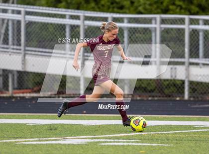 Thumbnail 2 in Indianapolis Cardinal Ritter vs. Brebeuf Jesuit Preparatory (IHSAA 2A Sectional Semi-final) photogallery.