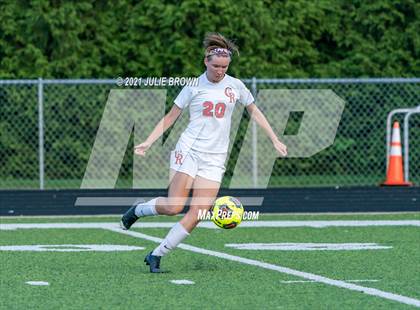 Thumbnail 2 in Indianapolis Cardinal Ritter vs. Brebeuf Jesuit Preparatory (IHSAA 2A Sectional Semi-final) photogallery.