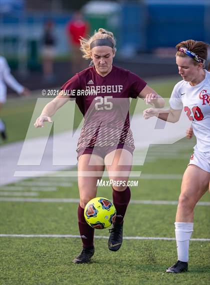Thumbnail 2 in Indianapolis Cardinal Ritter vs. Brebeuf Jesuit Preparatory (IHSAA 2A Sectional Semi-final) photogallery.