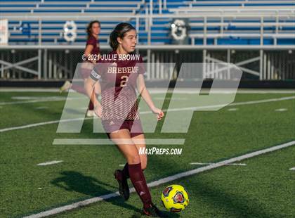 Thumbnail 2 in Indianapolis Cardinal Ritter vs. Brebeuf Jesuit Preparatory (IHSAA 2A Sectional Semi-final) photogallery.