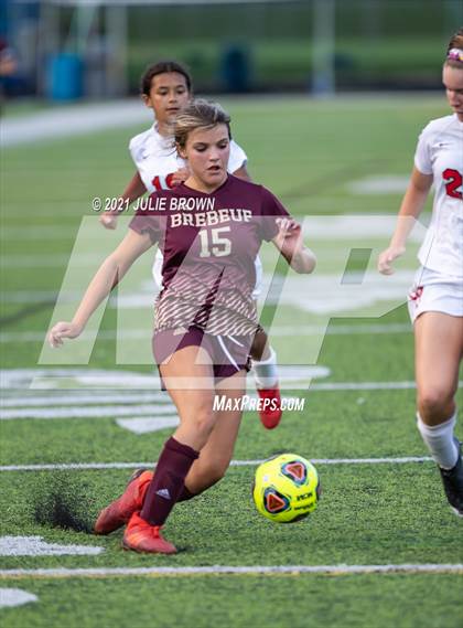 Thumbnail 2 in Indianapolis Cardinal Ritter vs. Brebeuf Jesuit Preparatory (IHSAA 2A Sectional Semi-final) photogallery.