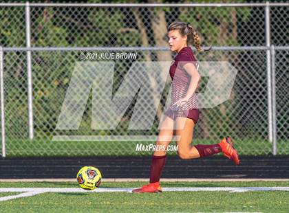 Thumbnail 2 in Indianapolis Cardinal Ritter vs. Brebeuf Jesuit Preparatory (IHSAA 2A Sectional Semi-final) photogallery.