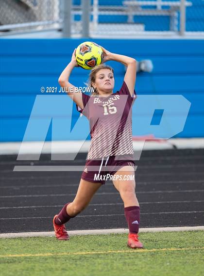 Thumbnail 2 in Indianapolis Cardinal Ritter vs. Brebeuf Jesuit Preparatory (IHSAA 2A Sectional Semi-final) photogallery.