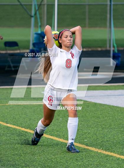 Thumbnail 3 in Indianapolis Cardinal Ritter vs. Brebeuf Jesuit Preparatory (IHSAA 2A Sectional Semi-final) photogallery.