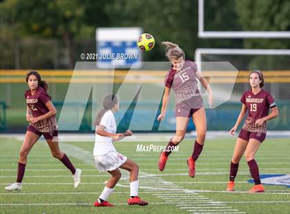 Thumbnail 2 in Indianapolis Cardinal Ritter vs. Brebeuf Jesuit Preparatory (IHSAA 2A Sectional Semi-final) photogallery.