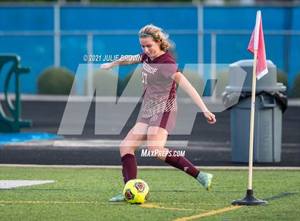 Thumbnail 2 in Indianapolis Cardinal Ritter vs. Brebeuf Jesuit Preparatory (IHSAA 2A Sectional Semi-final) photogallery.