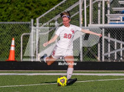 Thumbnail 2 in Indianapolis Cardinal Ritter vs. Brebeuf Jesuit Preparatory (IHSAA 2A Sectional Semi-final) photogallery.