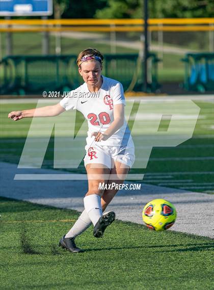 Thumbnail 3 in Indianapolis Cardinal Ritter vs. Brebeuf Jesuit Preparatory (IHSAA 2A Sectional Semi-final) photogallery.