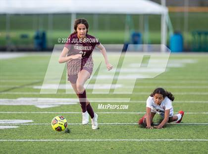 Thumbnail 2 in Indianapolis Cardinal Ritter vs. Brebeuf Jesuit Preparatory (IHSAA 2A Sectional Semi-final) photogallery.