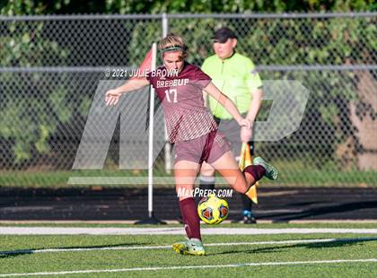 Thumbnail 3 in Indianapolis Cardinal Ritter vs. Brebeuf Jesuit Preparatory (IHSAA 2A Sectional Semi-final) photogallery.