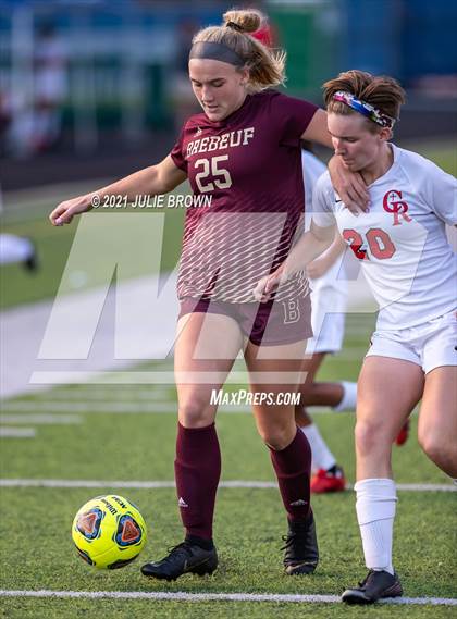 Thumbnail 1 in Indianapolis Cardinal Ritter vs. Brebeuf Jesuit Preparatory (IHSAA 2A Sectional Semi-final) photogallery.