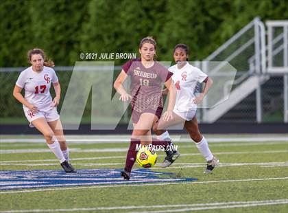 Thumbnail 1 in Indianapolis Cardinal Ritter vs. Brebeuf Jesuit Preparatory (IHSAA 2A Sectional Semi-final) photogallery.