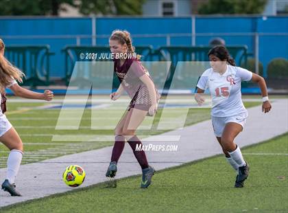 Thumbnail 2 in Indianapolis Cardinal Ritter vs. Brebeuf Jesuit Preparatory (IHSAA 2A Sectional Semi-final) photogallery.