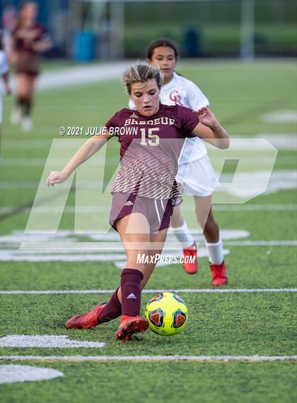 Thumbnail 1 in Indianapolis Cardinal Ritter vs. Brebeuf Jesuit Preparatory (IHSAA 2A Sectional Semi-final) photogallery.