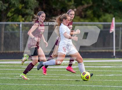 Thumbnail 3 in Indianapolis Cardinal Ritter vs. Brebeuf Jesuit Preparatory (IHSAA 2A Sectional Semi-final) photogallery.